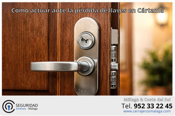 Cómo actuar ante la pérdida de llaves en Cártama