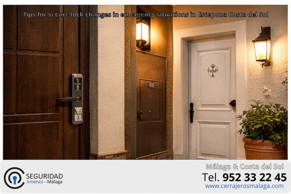 Tips for secure lock changes in emergency situations in Estepona Costa del Sol