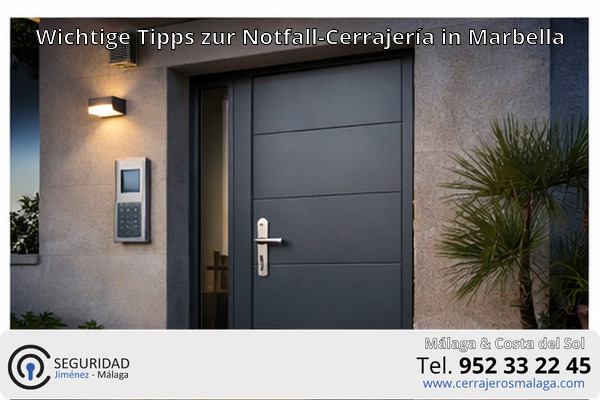 Wichtige Tipps zur Notfall-Cerrajería in Marbella
